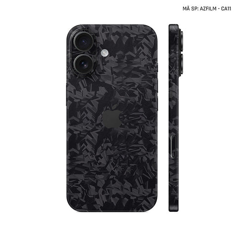 Dán Skin Iphone 17 | Air | Pro | Pro Max Vân Carbon Forget | SKM-CA11
