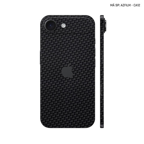 Dán Skin Iphone 17 | Air | Pro | Pro Max Vân Carbon Pattern Air | SKM-CA12