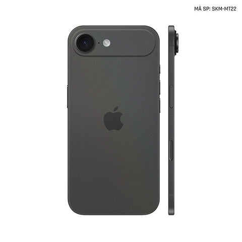 Dán Skin Iphone 17 | Air | Pro | Pro Max Đổi Màu Đen Ánh Cầu Vồng | SKM-MT22