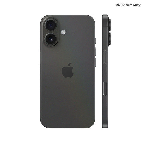 Dán Skin Iphone 17 | Air | Pro | Pro Max Đổi Màu Đen Ánh Cầu Vồng | SKM-MT22