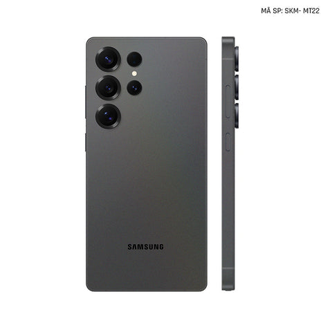 Dán Skin Samsung Galaxy S25 Series Đổi Màu Đen Ánh Cầu Vồng | SKM-MT22