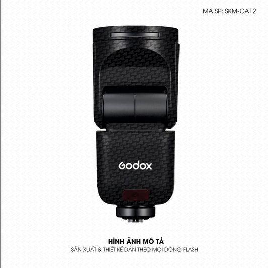 Dán Skin Đèn Flash Vân Carbon Pattern Air | SKM-CA12