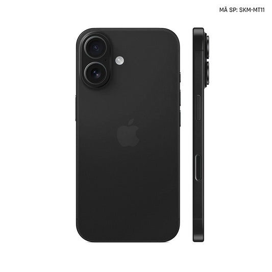 Dán Skin Iphone 17 | Air | Pro | Pro Max Đổi Màu Đen | SKM-MT12