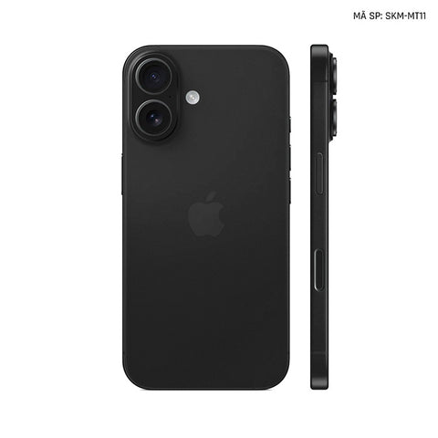 Dán Skin Iphone 17 | Air | Pro | Pro Max Đổi Màu Đen | SKM-MT12