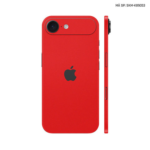 Dán Skin Iphone 17 | Air | Pro | Pro Max Đổi Màu Đỏ Lì | SKM-K89053