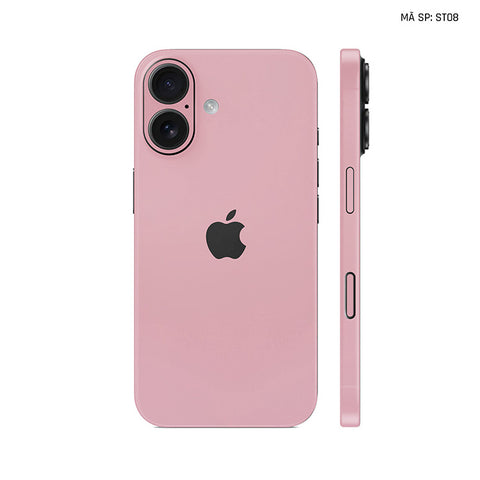 Dán Skin Iphone 17 | Air | Pro | Pro Max Đổi Màu Hồng | ST08