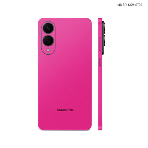 Dán Skin Samsung Galaxy S25 Series Đổi Màu Hồng Đậm | SKM-ST09