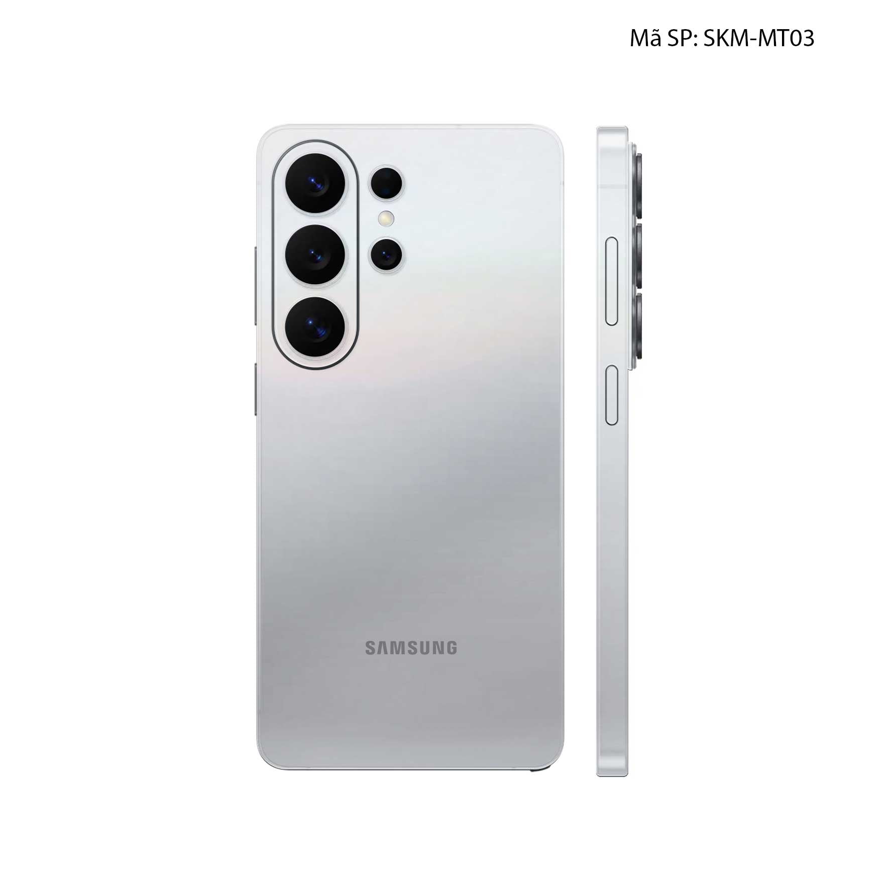 Dán Skin Samsung Galaxy S26 Ultra Đổi Màu Trắng Ngọc Trai | SKM-MT03