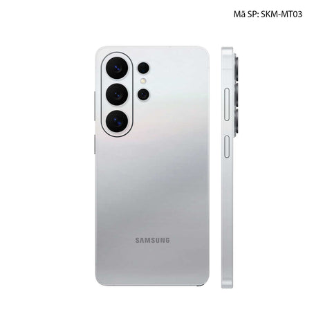 Dán Skin Samsung Galaxy S26 Ultra Đổi Màu Trắng Ngọc Trai | SKM-MT03
