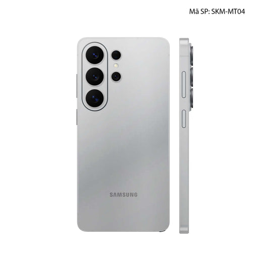 Dán Skin Samsung Galaxy S26 Ultra Đổi Màu Bạc | SKM-MT04