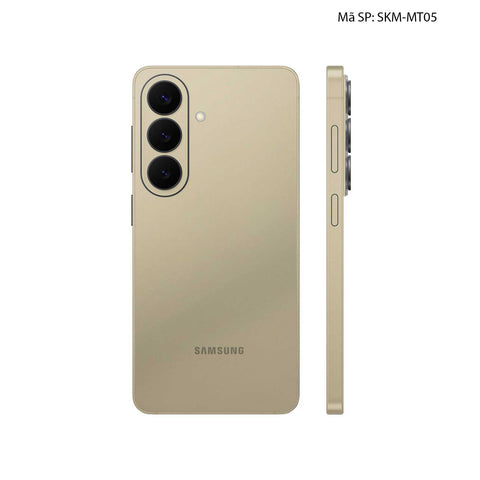 Dán Skin Samsung Galaxy S26 Plus Đổi Màu Vàng Sampanh | SKM-MT05