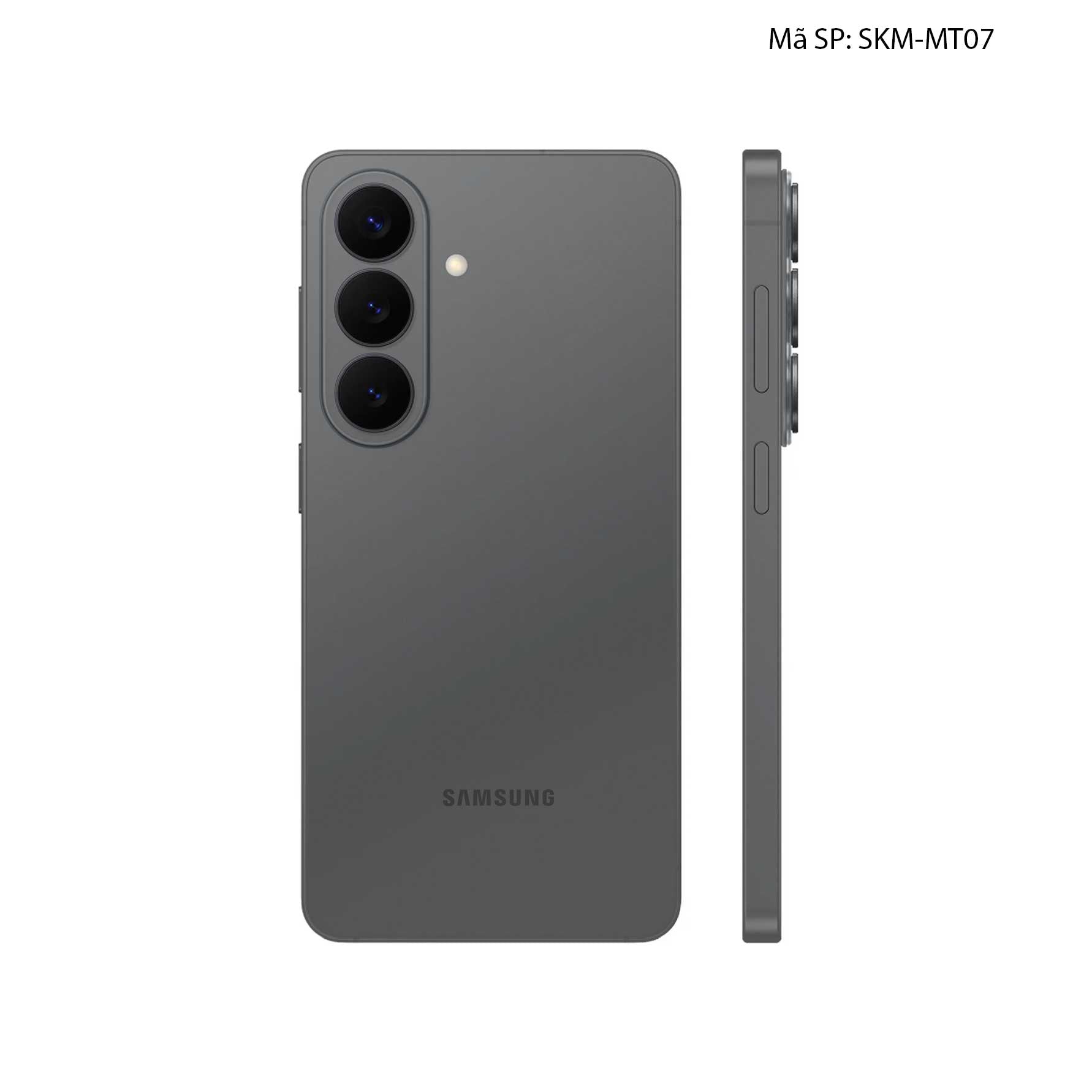 Dán Skin Samsung Galaxy S26 Plus Đổi Màu Xám Metallic | SKM-MT07
