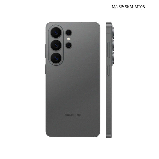 Dán Skin Samsung Galaxy S26 Ultra Đổi Màu Xám Xi | SKM-MT08