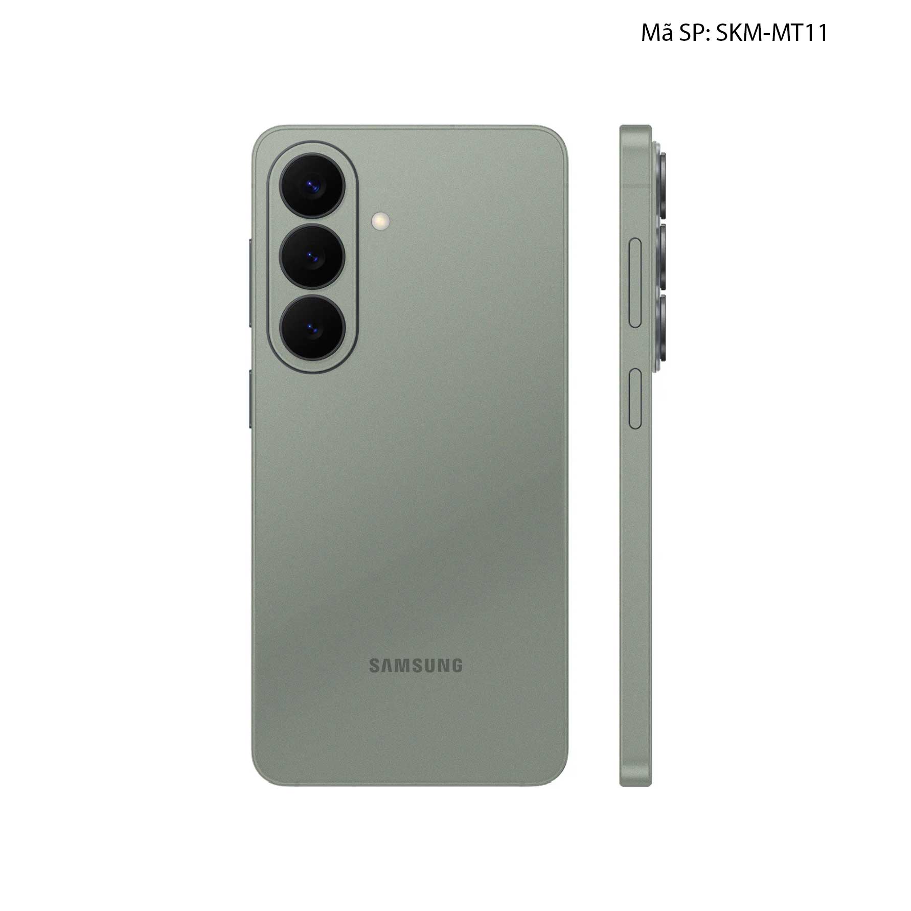 Dán Skin Samsung Galaxy S26 Plus Đổi Màu Xanh Rêu Xám | SKM-MT11