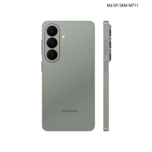 Dán Skin Samsung Galaxy S26 Plus Đổi Màu Xanh Rêu Xám | SKM-MT11