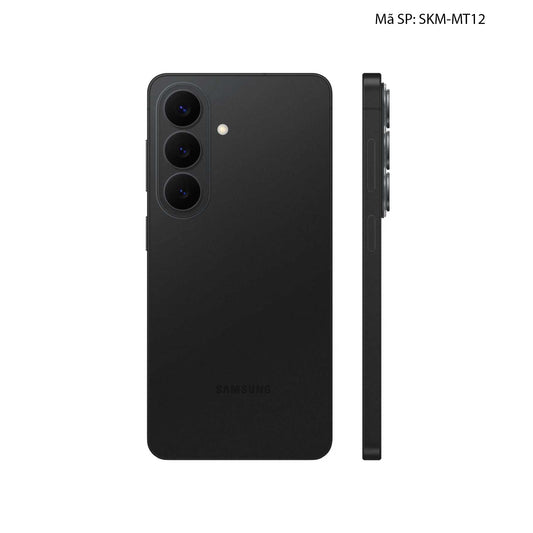 Dán Skin Samsung Galaxy S26 Plus Đổi Màu Đen Lì | SKM-MT12
