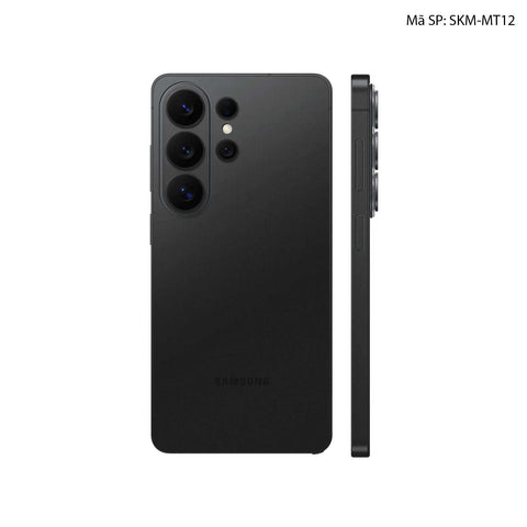 Dán Skin Samsung Galaxy S26 Ultra Đổi Màu Đen Lì | SKM-MT12