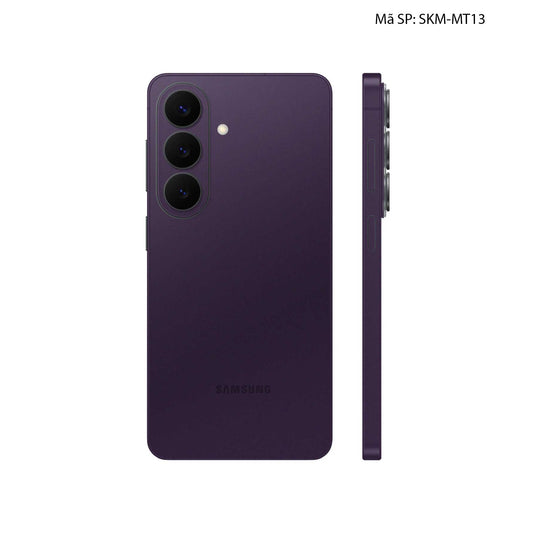 Dán Skin Samsung Galaxy S26 Plus Đổi Màu Tím Metallic | SKM-MT13