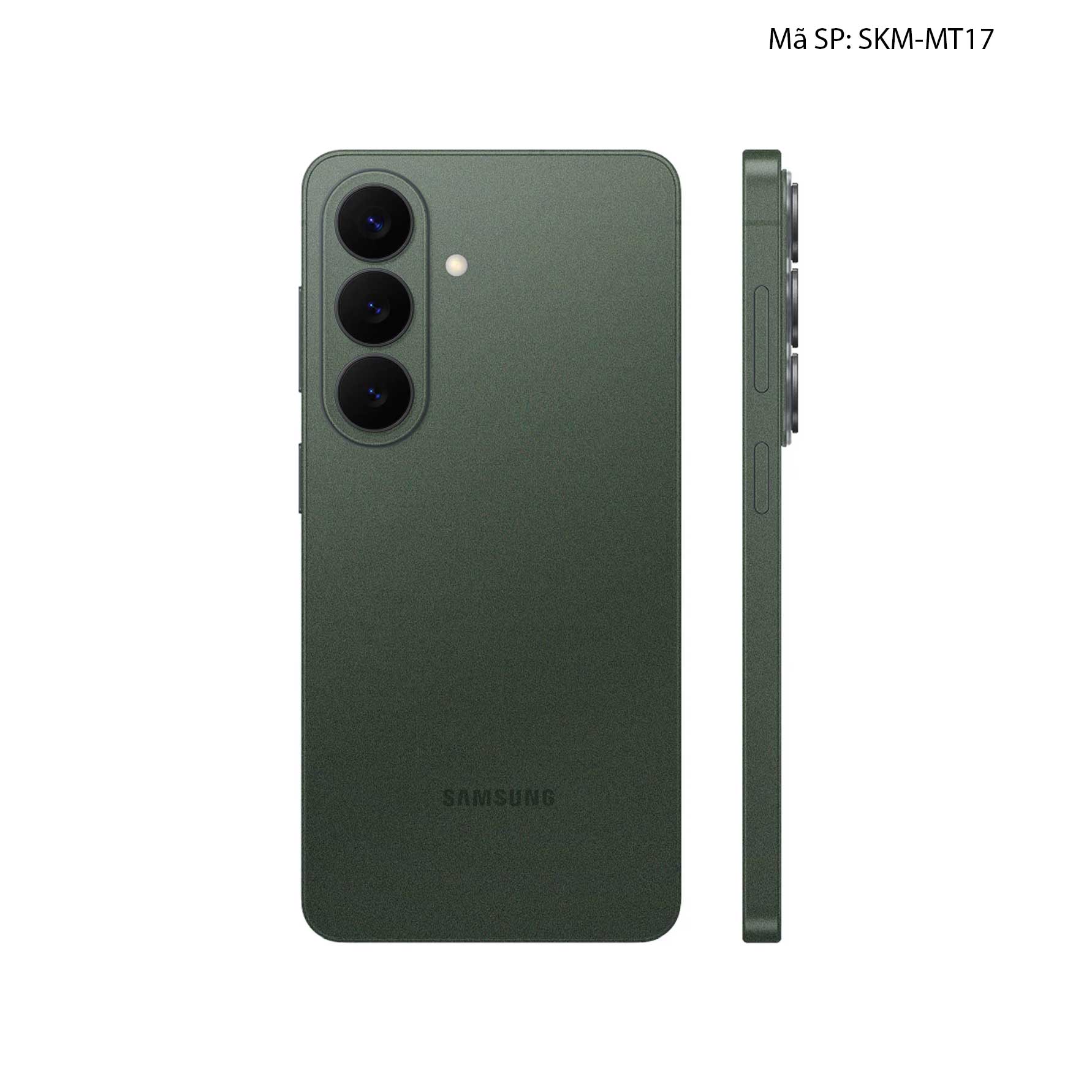 Dán Skin Samsung Galaxy S26 Plus Đổi Màu Xanh Rêu | SKM-MT17