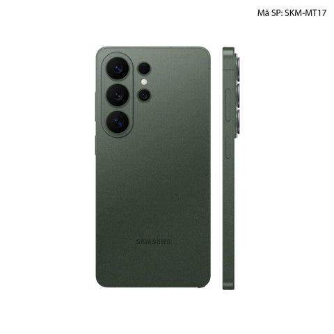 Dán Skin Samsung Galaxy S26 Ultra Đổi Màu Xanh Rêu | SKM-MT17