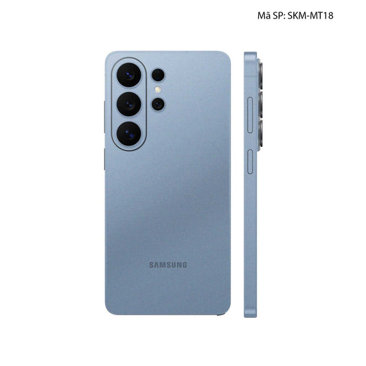 Dán Skin Samsung Galaxy S26 Ultra Đổi Màu Xanh Sierra Blue | SKM-MT18
