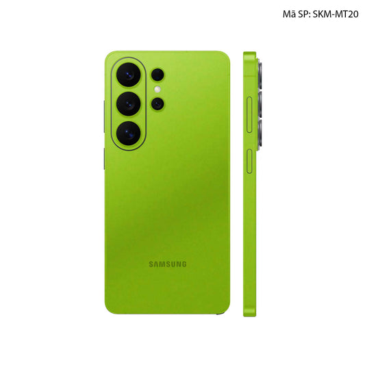 Dán Skin Samsung Galaxy S26 Ultra Đổi Màu Xanh Nõn | SKM-MT20