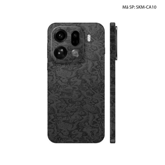 Dán Skin Oppo Find X9 Series Vân Carbon Pattern | SKM-CA10