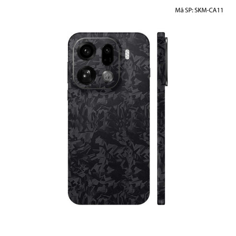 Dán Skin Oppo Find X9 Series Vân Carbon Forget | SKM-CA11