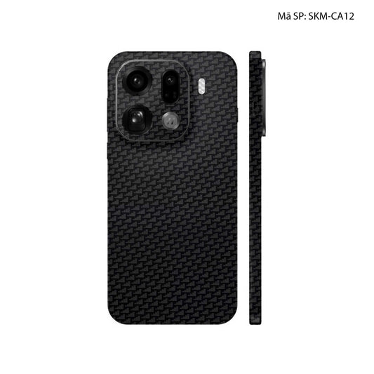 Dán Skin Oppo Find X9 Series Vân Carbon Pattern Air | SKM-CA12