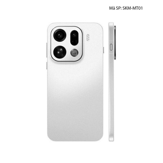 Dán Skin Oppo Find X9 Series Đổi Màu Trắng | SKM-MT01