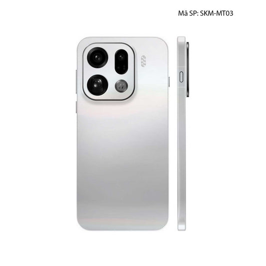 Dán Skin Oppo Find X9 Series Đổi Màu Trắng Ngọc Trai | SKM-MT03