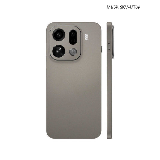 Dán Skin Oppo Find X9 Series Đổi Màu Titanium | SKM-MT09