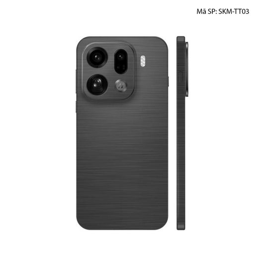 Dán Skin Oppo Find X9 Series Vân Xước Titan Xám | SKM-TT03