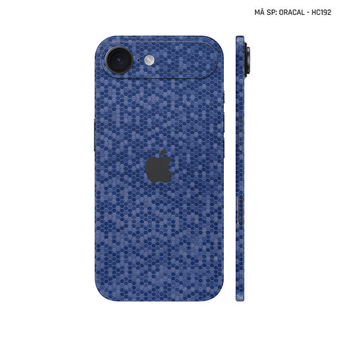 Dán Skin Iphone 17 | Air | Pro | Pro Max Oracal Vân Tổ Ong Xanh | HC192