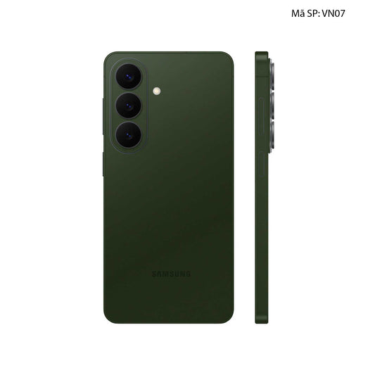 Dán Skin Samsung Galaxy S26 Plus Đổi Màu Xanh Quân Đội | VN07