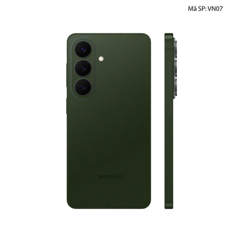 Dán Skin Samsung Galaxy S26 Plus Đổi Màu Xanh Quân Đội | VN07