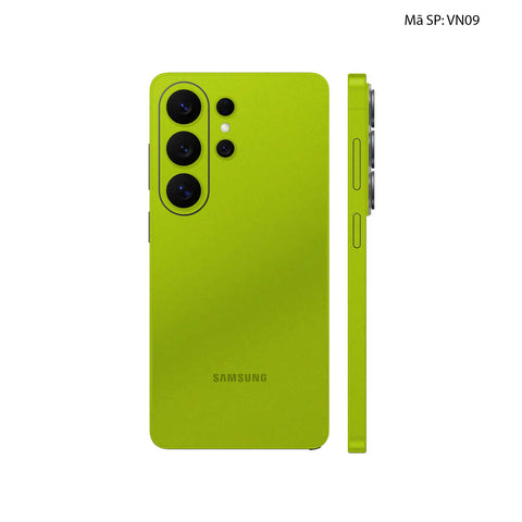 Dán Skin Samsung Galaxy S26 Ultra Đổi Màu Xanh Cốm | VN09
