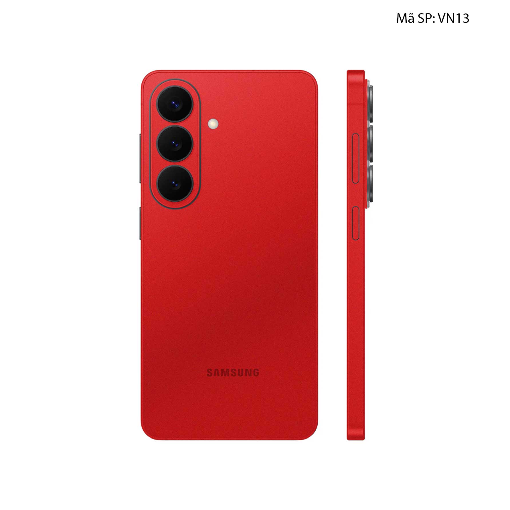 Dán Skin Samsung Galaxy S26 Plus Đổi Màu Đỏ Lì | VN13