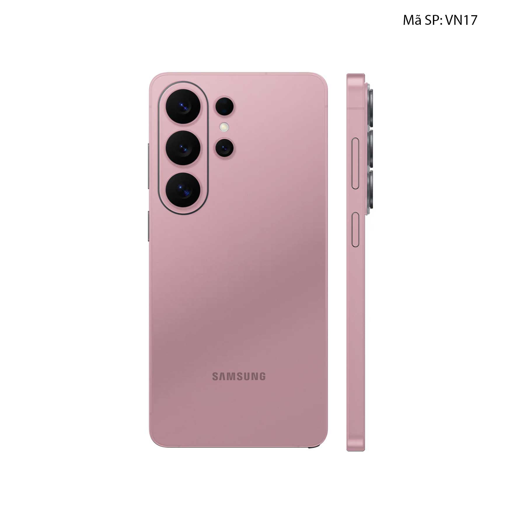 Dán Skin Samsung Galaxy S26 Ultra Đổi Màu Hồng Nhạt | VN17