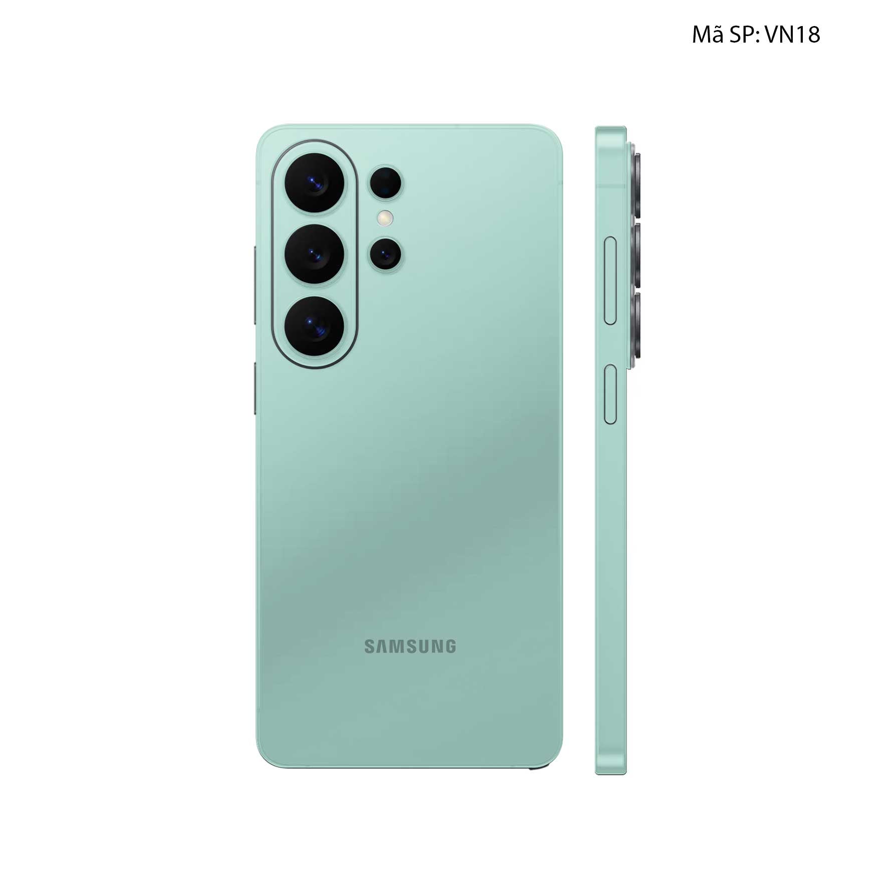Dán Skin Samsung Galaxy S26 Ultra Đổi Màu Xanh Mint | VN18