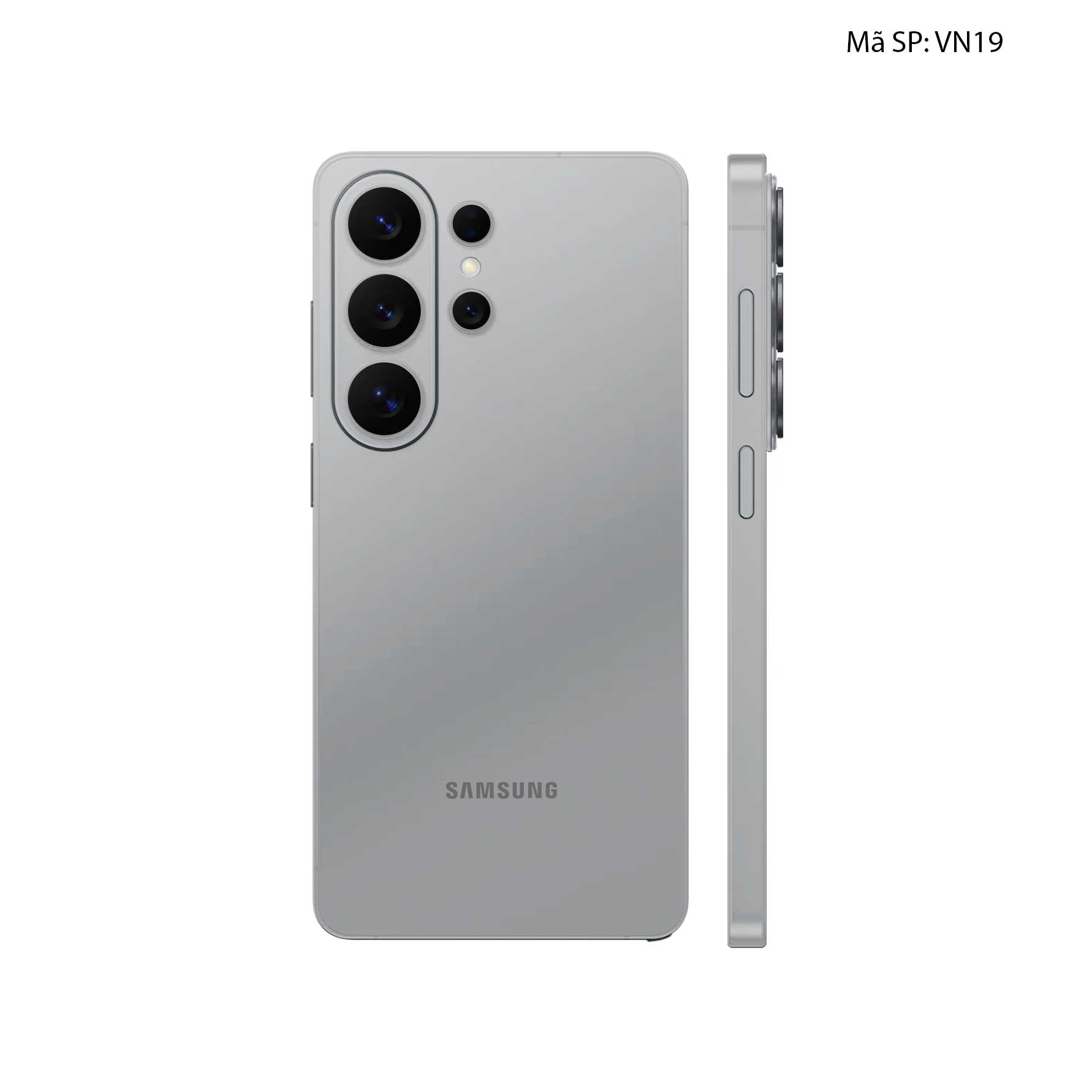 Dán Skin Samsung Galaxy S26 Ultra Đổi Màu Bạc | VN19
