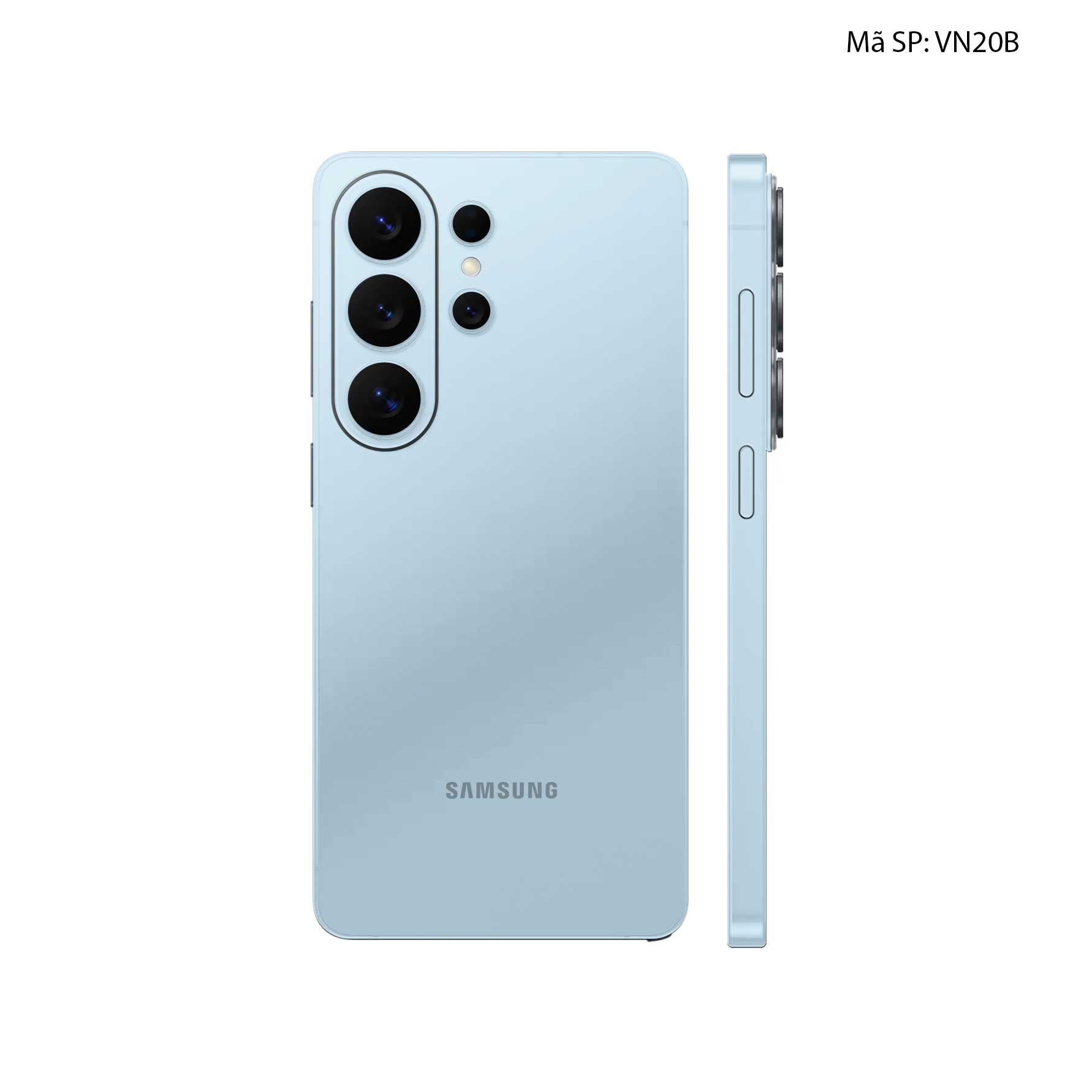 Dán Skin Samsung Galaxy S26 Ultra Đổi Màu Xanh Baby | VN20B