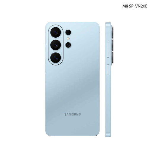 Dán Skin Samsung Galaxy S26 Ultra Đổi Màu Xanh Baby | VN20B