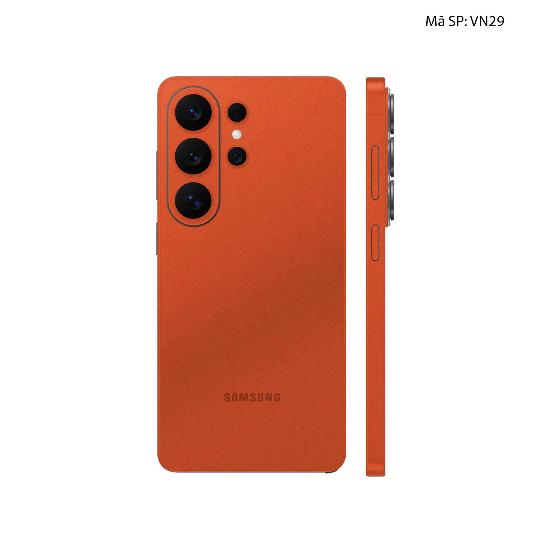 Dán Skin Samsung Galaxy S26 Ultra Đổi Màu Cam Gạch | VN29