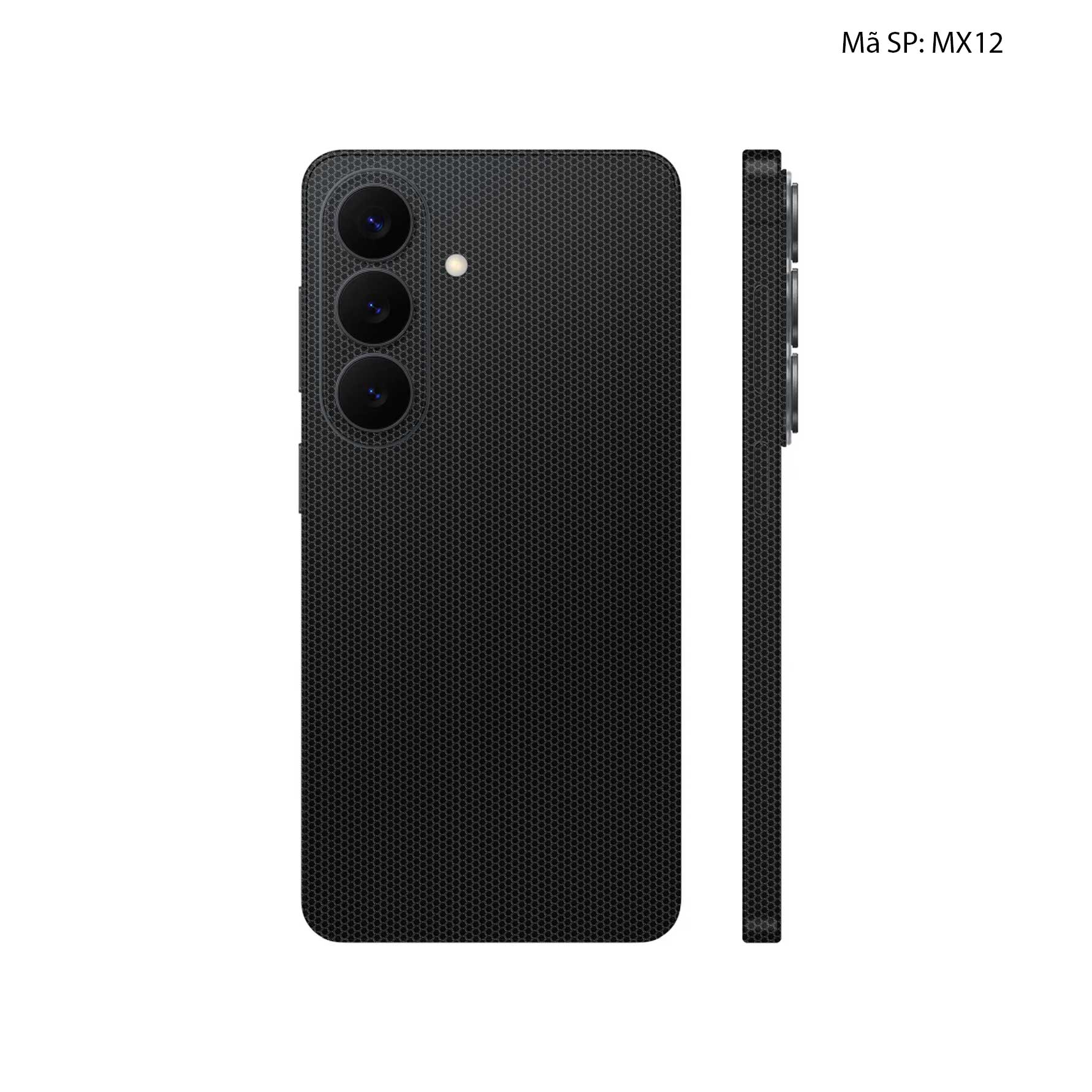 Dán Skin Samsung Galaxy S26 Plus Vân Matrix Black | MX12