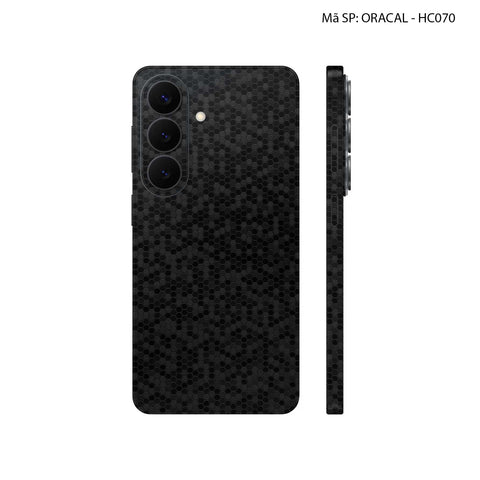 Dán Skin Samsung Galaxy S26 Plus Vân Tổ Ong Đen | HC070