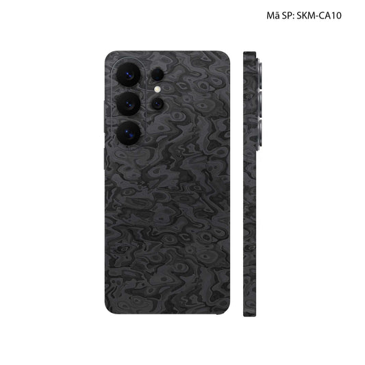Dán Skin Samsung Galaxy S26 Ultra Vân Carbon Pattern | SKM-CA10