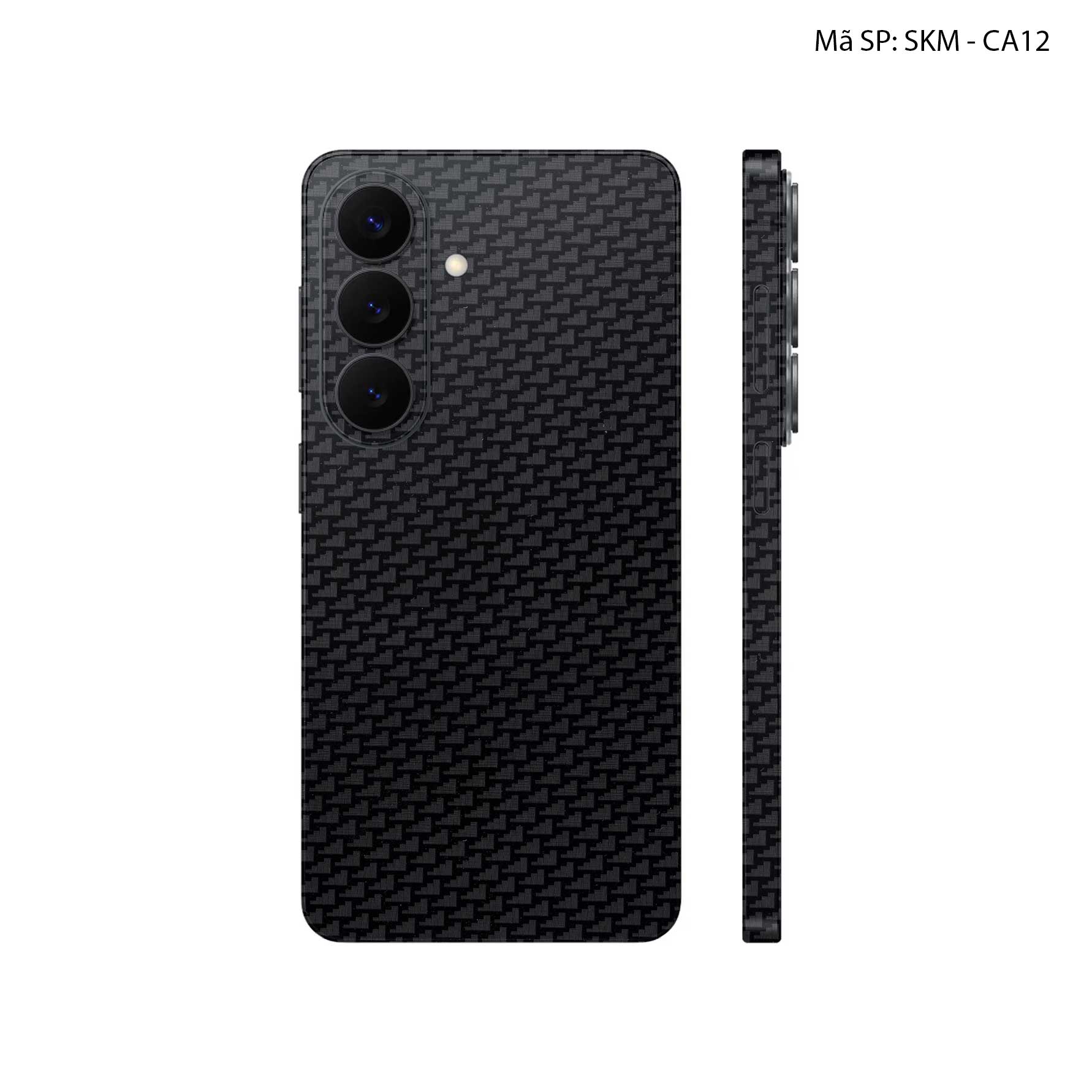 Dán Skin Samsung Galaxy S26 Plus Vân Carbon Pattern Air | SKM-CA12