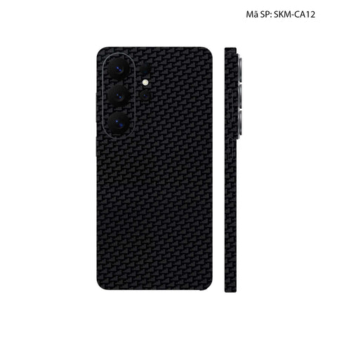 Dán Skin Samsung Galaxy S26 Ultra Vân Carbon Pattern Air | SKM-CA12
