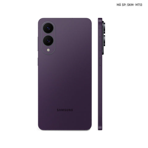 Dán Skin Samsung Galaxy S25 Series Màu Tím Metallic | SKM-MT13
